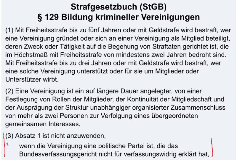 Schon gewusst?: In der BRD darf eine Partei den