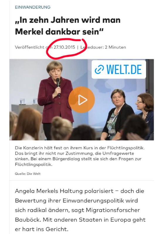 Gute Nachrichten: Nur noch 6 Monate und wir alle