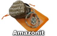 AMAZONIT – Heilstein-SET♦️ für Ruhe, gegen Stress – führt