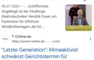 Die Kreuzfahrt hat er natürlich als Privatperson vorgenommen und