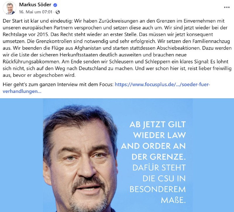 Ob auch nur ein einziger Illegaler schon etwas davon