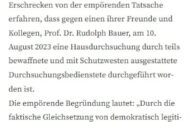 Manch ein Zeitgenosse würde wohl daraus schlussfolgern, dass diejenigen,
