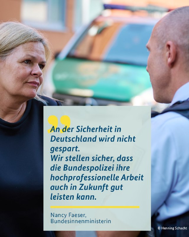 1984 ist real. Nancy Faeser scheint ein großer Fan