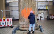 Letzte Generation: Brandenburger Tor schon wieder beschmiert Und immer