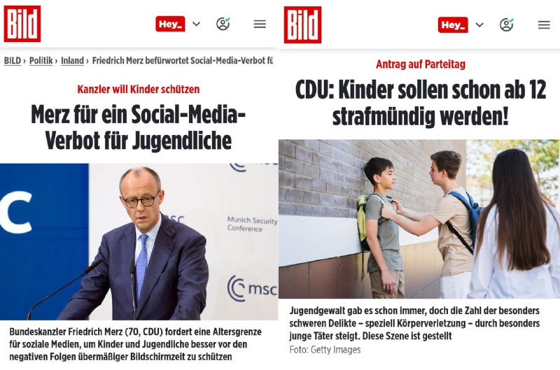 Mit 12 schon in den Knast, aber erst mit