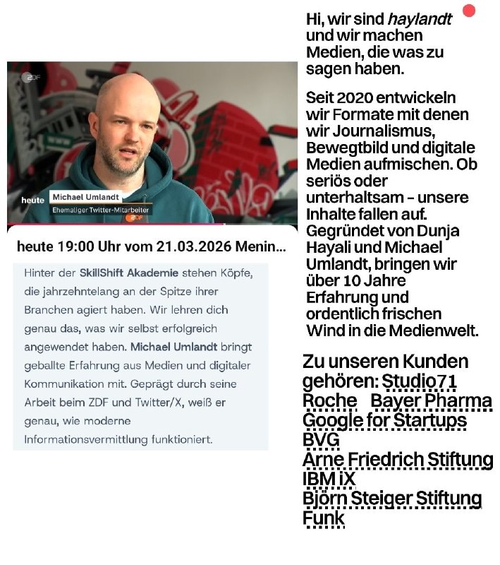 ZDF-Heute interviewt einen ehemaligen Twitter-Mitarbeiter, der erschüttert ist, wie