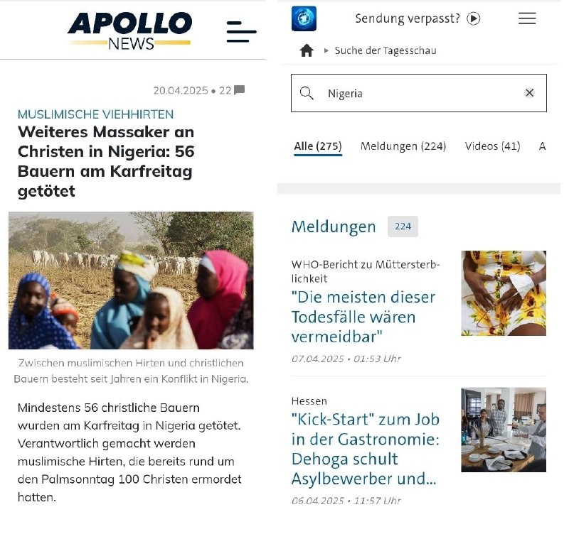 Warum verschweigt die Tagesschau eigentlich die islamistischen Massaker an