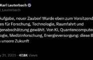 Da werden sich die Außerirdischen aber freuen, wenn Karl