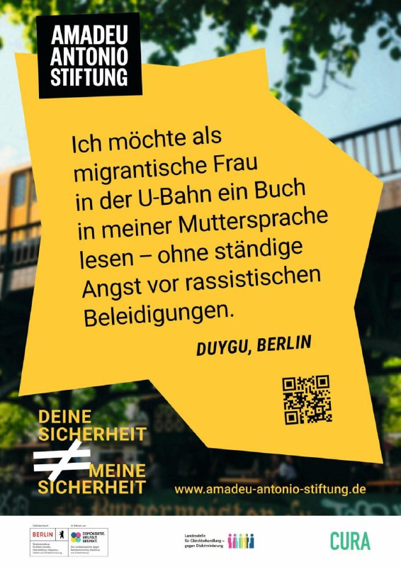 Und wir möchten als einheimische Männer und Frauen in