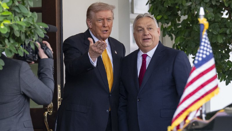 Trump ruft zur Wahl von Orbán aufUS-Präsident Donald Trump