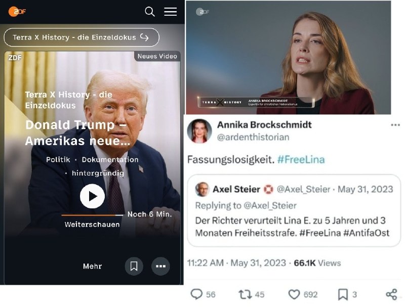 Die in der ZDF-Terry-X-History-Doku