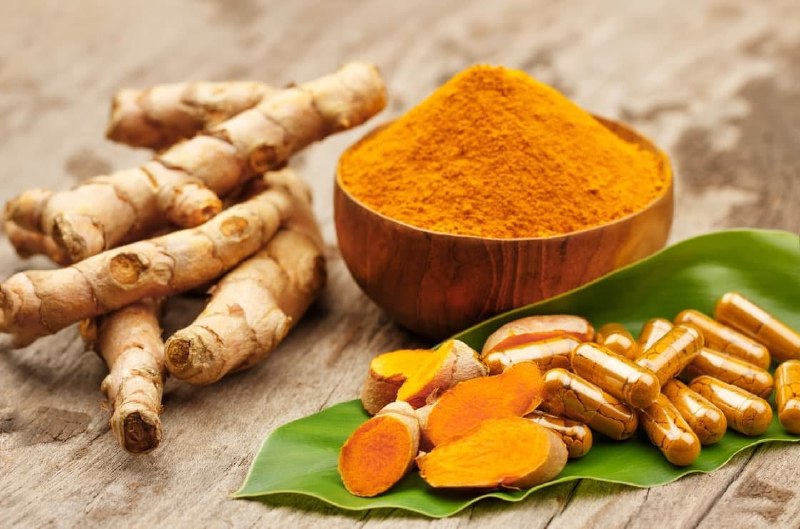 Curcumin ist der Hauptwirkstoff in Kurkuma. Er hat stark