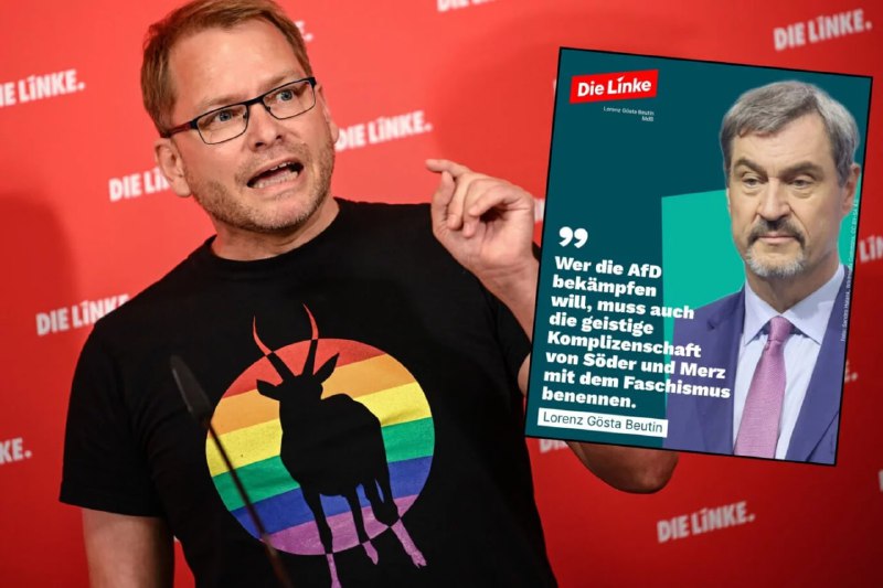 Linken-Bundestagsabgeordneter unterstellt Merz „geistige Komplizenschaft“ mit dem Faschismusð¤¡Der Bundestagsabgeordnete