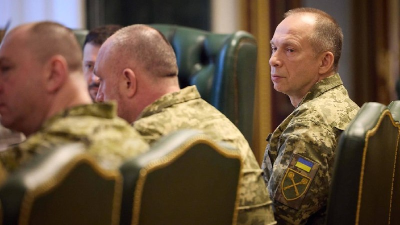 Der Oberkommandierende der ukrainischen Streitkräfte, Generaloberst Alexander Syrski, hat