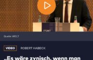 Habeck: „Es wäre zynisch, wenn man Klimaschutz mit der