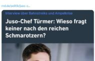 Philipp Türmer, der Bundesvorsitzende der Jusos, ist Ende 20
