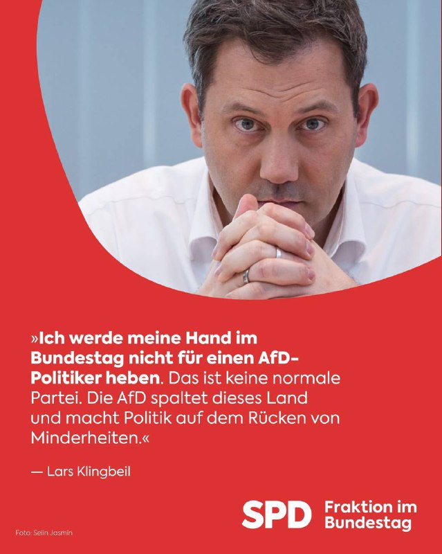 Der ehemalige Antifa-Aktivist Lars Klingbeil stellt klar, dass er