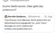 Der biologische Mann Georg Kellermann vom WDR findet Menschen