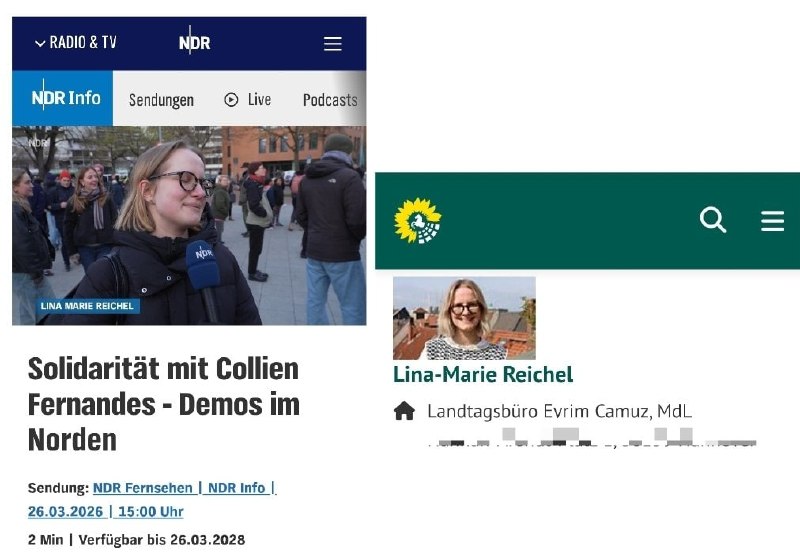 Die vom NDR bei der