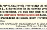 ð Bunte „Toleranz“ ist, wenn……man diejenigen (in)direkt beleidigt und