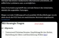 RKI-Leak: Hatten „Verschwörungstheoretiker“ von Anfang an Recht, doch