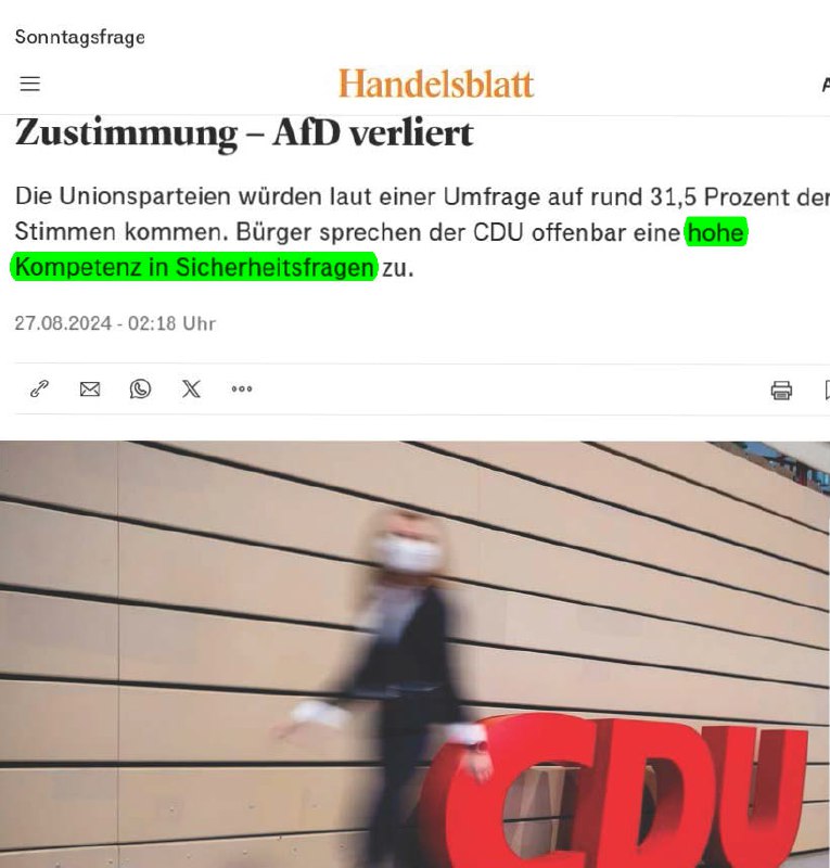 Dass die CDU sehr kompetent in Sicherheitsfragen ist, zeigte